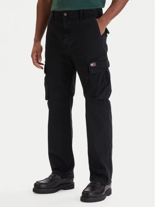 Obrázek produktu Tommy Jeans Cargo kalhoty Otis DM0DM22403 Černá Regular Fit