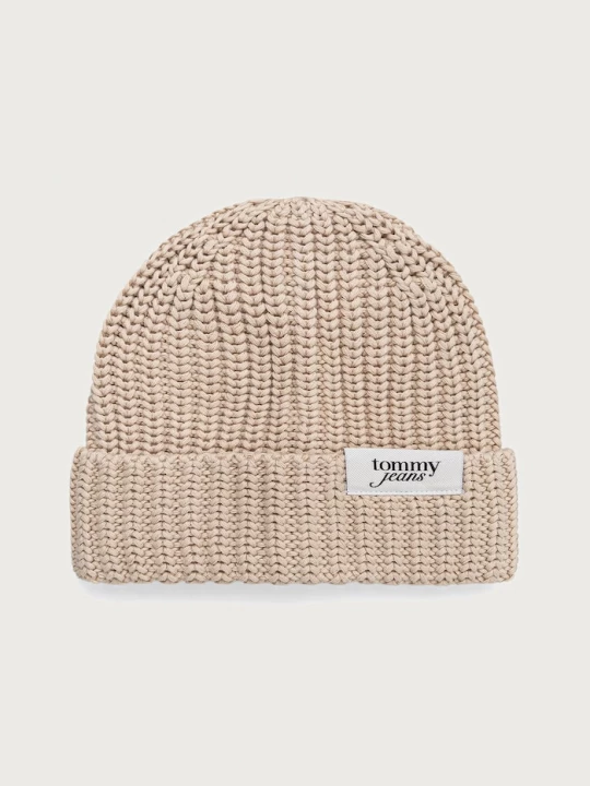 Obrázek produktu Tommy Jeans čepice dámská bavlněná béžová