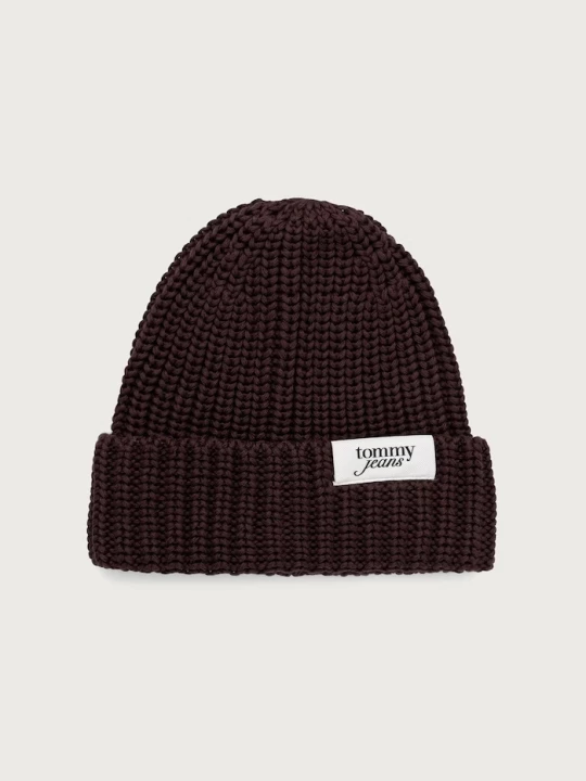 Obrázek produktu Tommy Jeans čepice dámská bavlněná hnědá