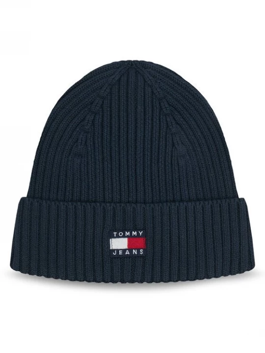 Obrázek produktu Tommy Jeans Čepice Tjm Heritage Core Beanie AM0AM13669 Tmavomodrá