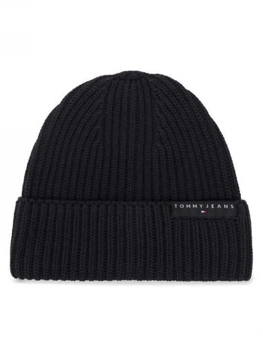 Obrázek produktu Tommy Jeans Čepice Tjm Linear Logo Beanie AM0AM14865 Černá