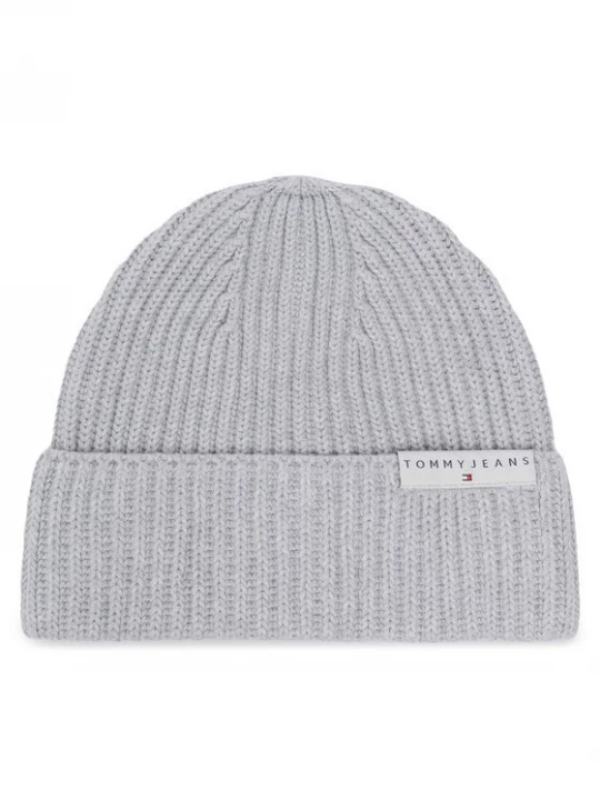 Obrázek produktu Tommy Jeans Čepice Tjm Linear Logo Beanie AM0AM14865 Světle šedá