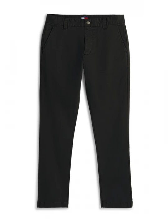 Obrázek produktu Tommy Jeans Chino kalhoty 'SCANTON' černá