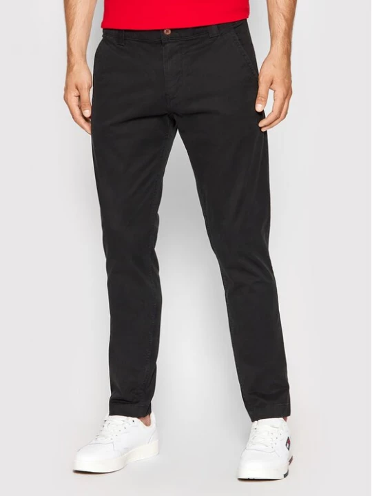 Obrázek produktu Tommy Jeans Chino kalhoty Scanton DM0DM09595 Černá Slim Fit