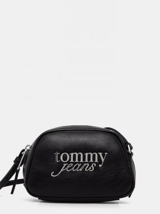 Obrázek produktu Tommy Jeans crossbody kabelka dámská z imitace kůže černá