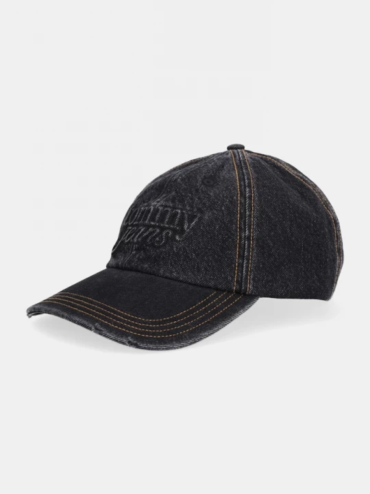 Obrázek produktu Tommy Jeans Džínová baseballová čepice Tommy Jeans černá