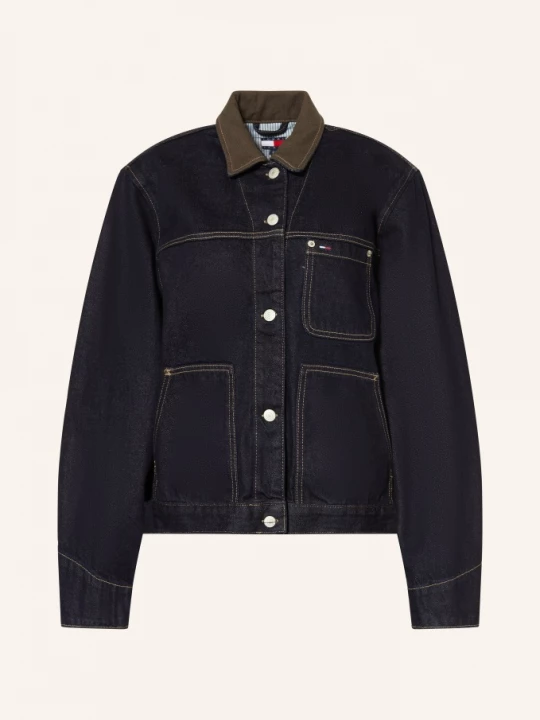 Obrázek produktu Tommy Jeans Džínová Bunda tmavě modrá
