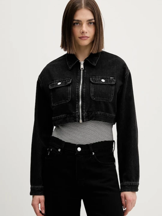 Obrázek produktu Tommy Jeans Džínová bunda Tommy Jeans černá