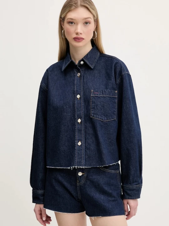 Obrázek produktu Tommy Jeans Džínová bunda Tommy Jeans námořnická modř