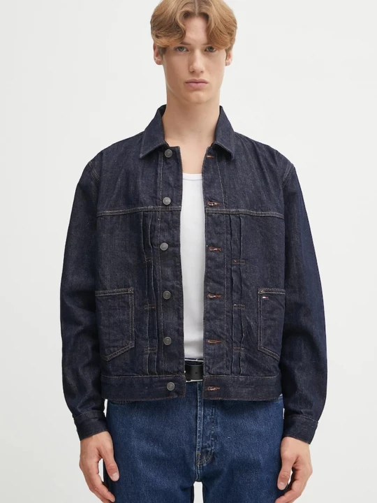 Obrázek produktu Tommy Jeans Džínová bunda námořnická modř