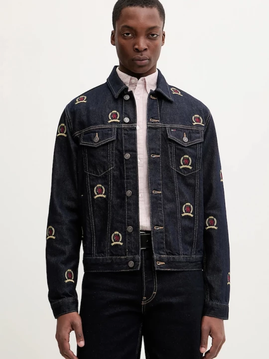 Obrázek produktu Tommy Jeans Džínová bunda Tommy Jeans námořnická modř
