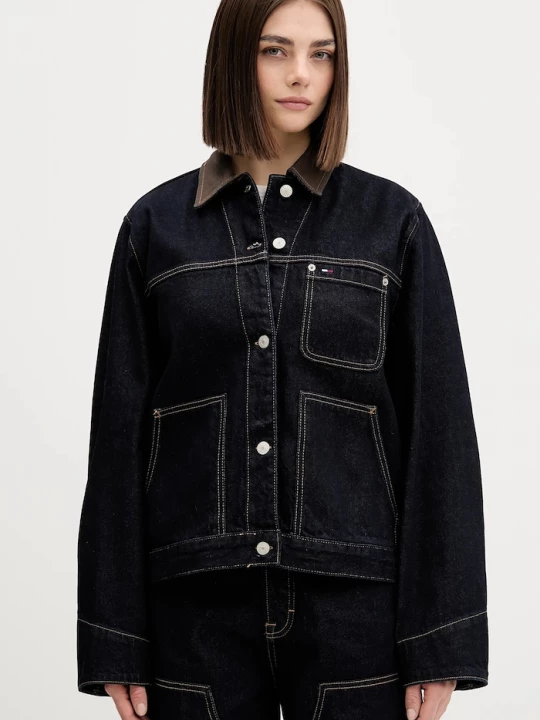 Obrázek produktu Tommy Jeans Džínová bunda námořnická modř