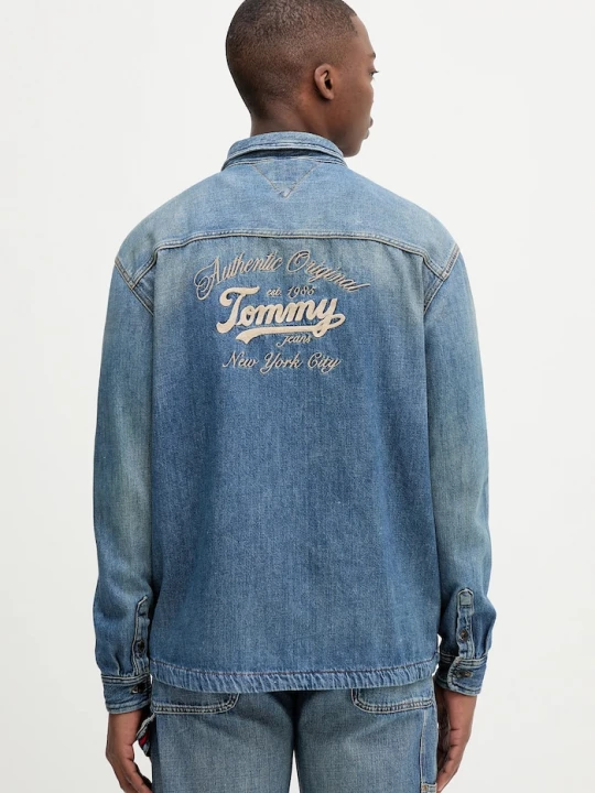 Obrázek produktu Tommy Jeans Džínová košile Tommy Jeans modrá