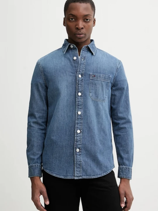 Obrázek produktu Tommy Jeans Džínová košile Tommy Jeans modrá