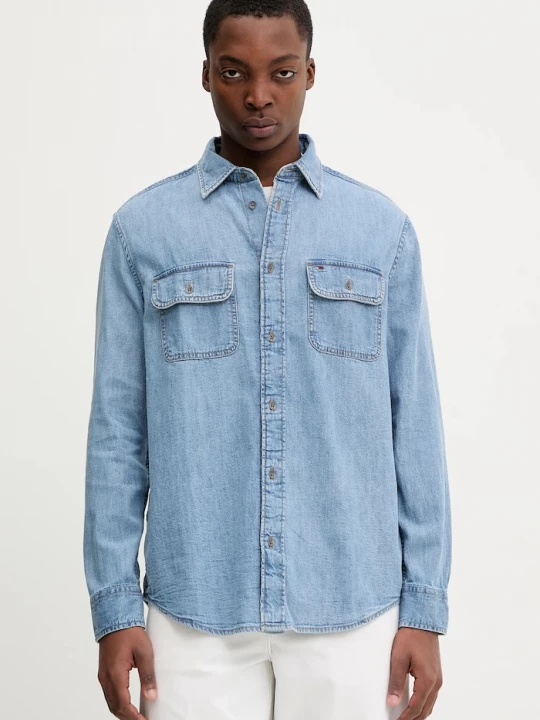 Obrázek produktu Tommy Jeans Džínová košile Tommy Jeans modrá