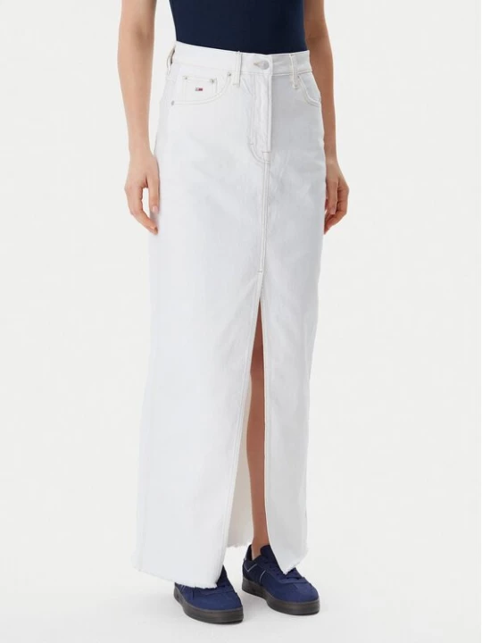 Obrázek produktu Tommy Jeans Džínová sukně Claire DW0DW20125 Écru Regular Fit