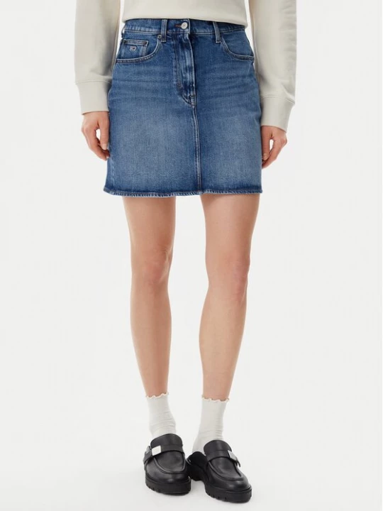 Obrázek produktu Tommy Jeans Džínová sukně DW0DW20136 Modrá Mom Fit