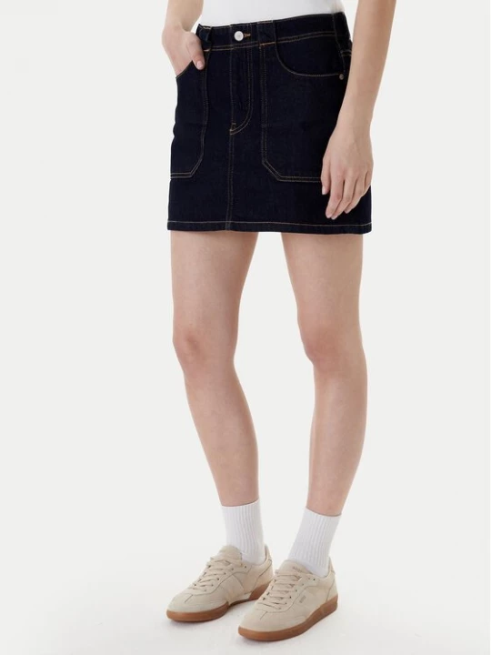 Obrázek produktu Tommy Jeans Džínová sukně DW0DW21991 Tmavomodrá Regular Fit