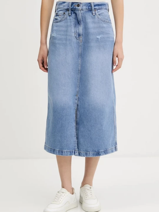Obrázek produktu Tommy Jeans Džínová sukně Tommy Jeans modrá