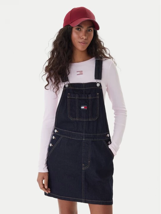 Obrázek produktu Tommy Jeans Džínové šaty DW0DW22555 Tmavomodrá Regular Fit
