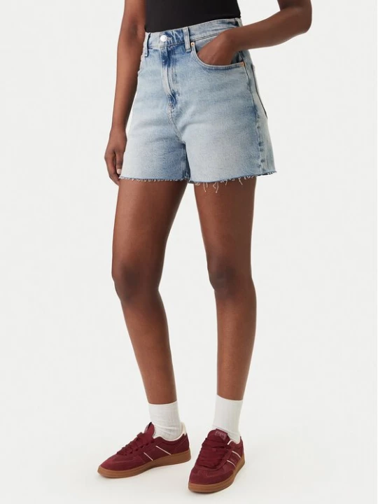 Obrázek produktu Tommy Jeans Džínové šortky DW0DW22694 Světle modrá Straight Leg