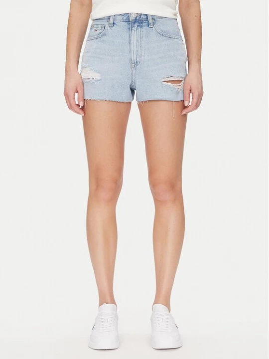 Obrázek produktu Tommy Jeans Džínové šortky Hot Pant Bi6019 DW0DW20095 Modrá Regular Fit