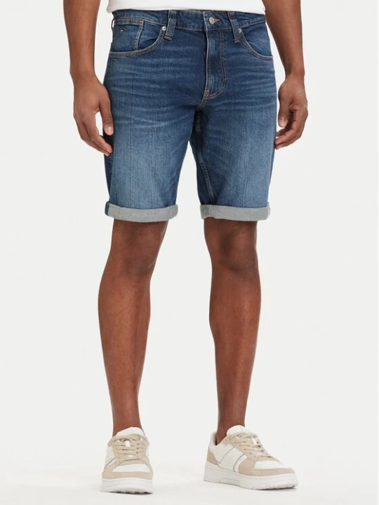 Obrázek produktu Tommy Jeans Džínové šortky Ronnie DM0DM22980 Tmavomodrá Slim Fit