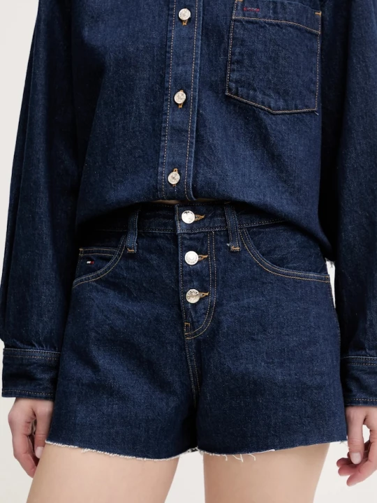 Obrázek produktu Tommy Jeans Džínové šortky Tommy Jeans námořnická modř