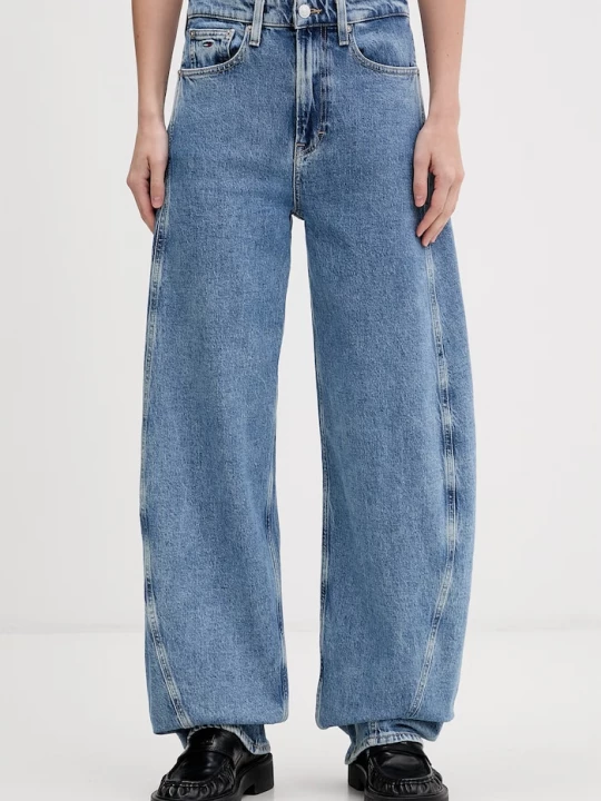Obrázek produktu Tommy Jeans džíny barrel dámské modrá