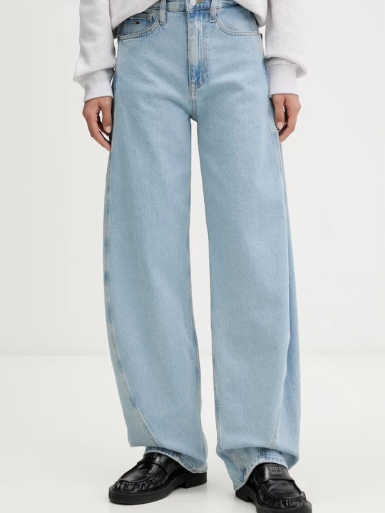 Obrázek produktu Tommy Jeans džíny barrel dámské modrá