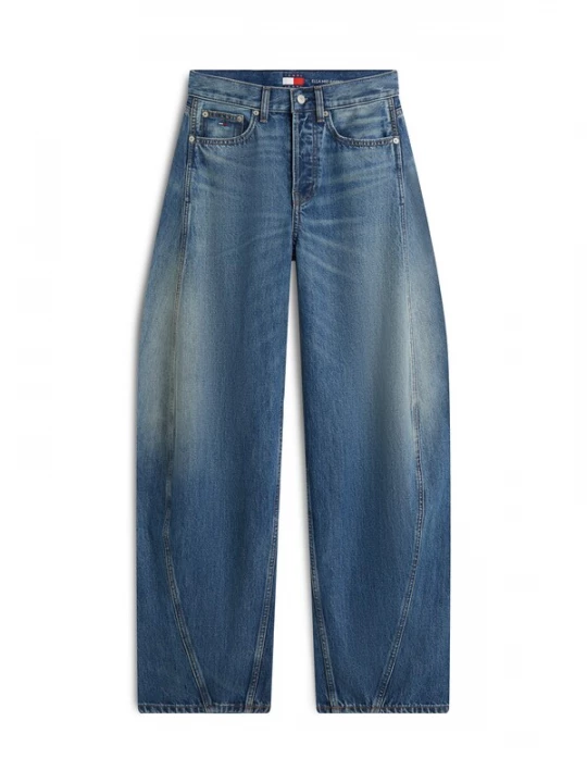 Obrázek produktu Tommy Jeans Džíny 'Twisted Seam Mid Rise Barrel' tmavě modrá