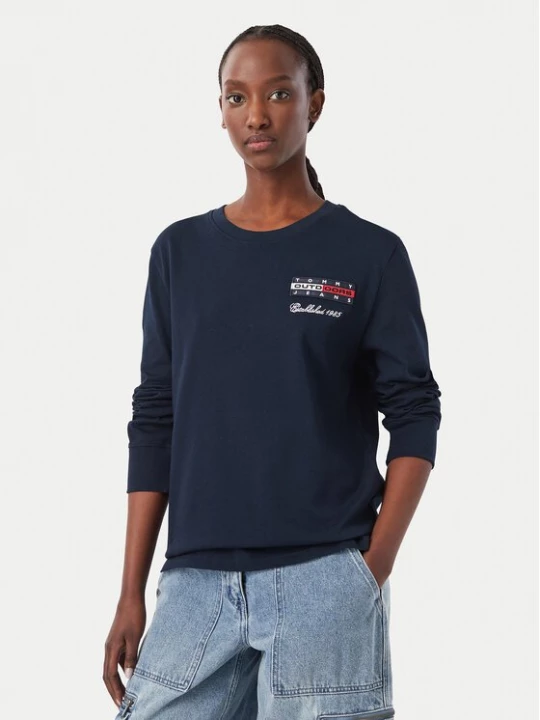 Obrázek produktu Tommy Jeans Halenka DW0DW23807 Tmavomodrá Relaxed Fit