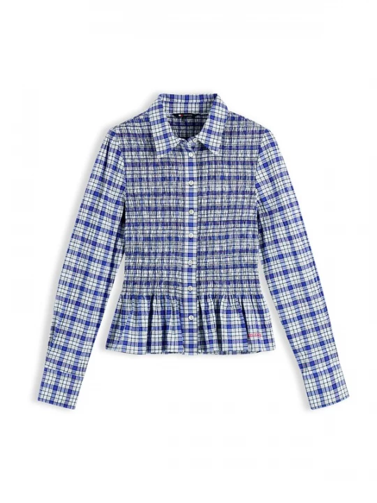 Obrázek produktu Tommy Jeans Halenka modrá / bílá