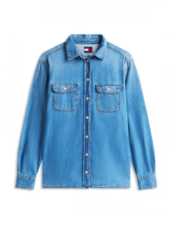 Obrázek produktu Tommy Jeans Halenka modrá džínovina