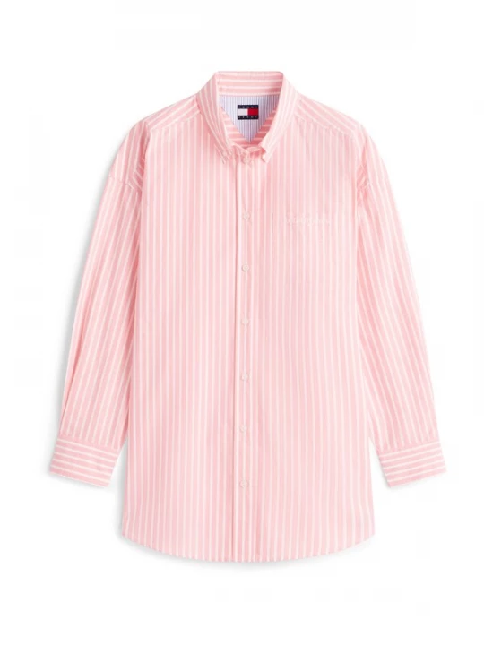 Obrázek produktu Tommy Jeans Halenka růžová / bílá