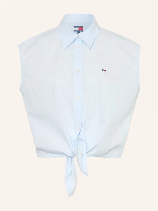 Obrázek produktu Tommy Jeans Halenka tmavě modrá / bílá