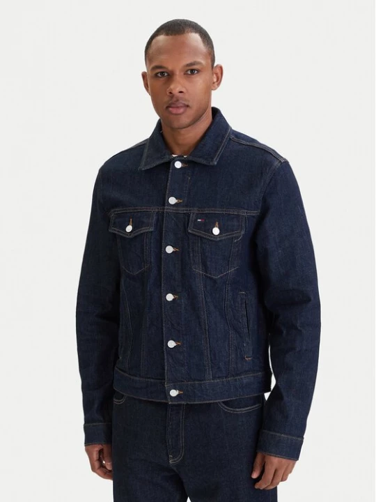 Obrázek produktu Tommy Jeans Jeansová bunda Ryan DM0DM22984 Tmavomodrá Regular Fit