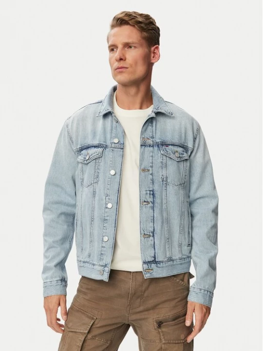 Obrázek produktu Tommy Jeans Jeansová bunda Ryan Jacket Rwb Cj6013 DM0DM23657 Světle modrá Regular Fit