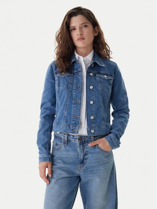 Obrázek produktu Tommy Jeans Jeansová bunda Vivianne DW0DW22489 Modrá Slim Fit