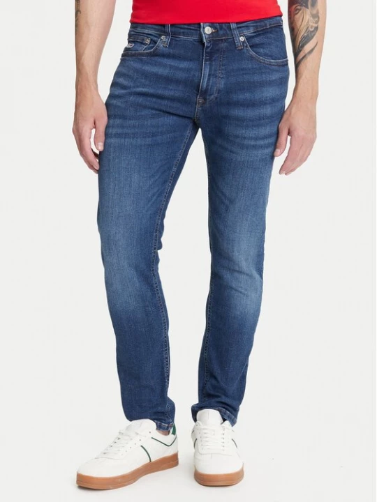 Obrázek produktu Tommy Jeans Jeansy Austin DM0DM21891 Tmavomodrá Slim Fit