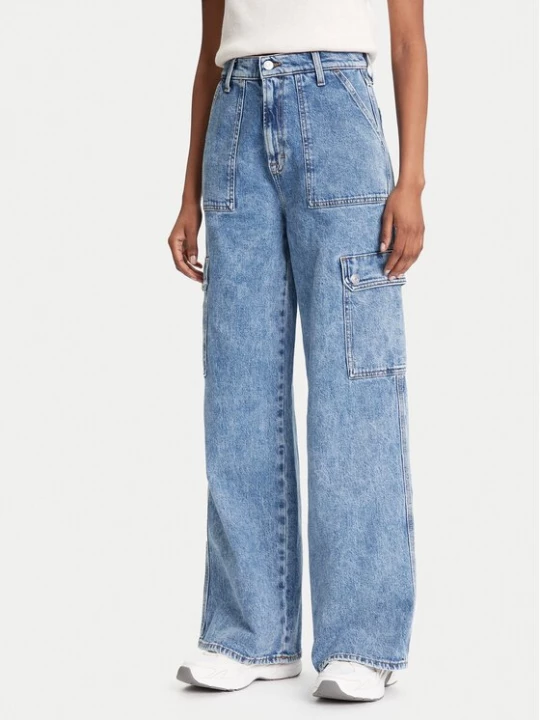 Obrázek produktu Tommy Jeans Jeansy Claire DW0DW20479 Modrá Wide Leg