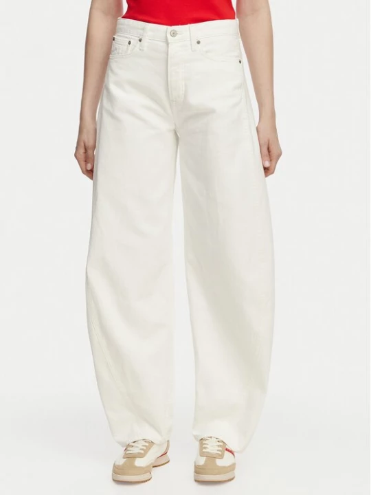 Obrázek produktu Tommy Jeans Jeansy DW0DW22662 Bílá Barrel Fit