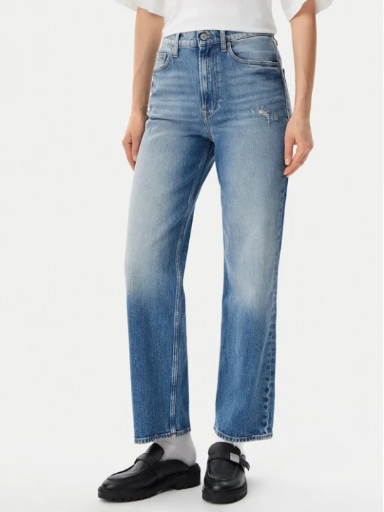 Obrázek produktu Tommy Jeans Jeansy Layla DW0DW19772 Modrá Straight Fit