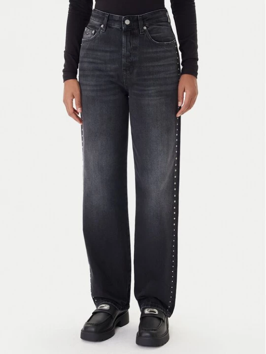 Obrázek produktu Tommy Jeans Jeansy Layla DW0DW21515 Černá Straight Fit