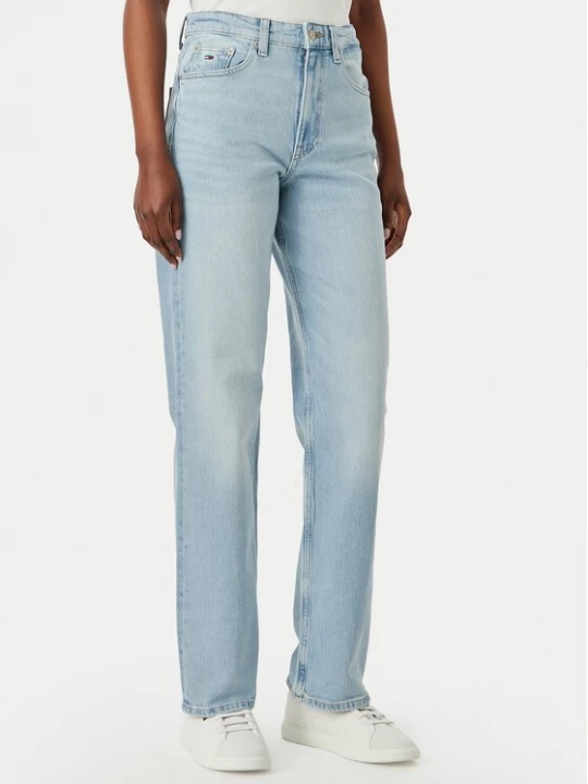 Obrázek produktu Tommy Jeans Jeansy Layla DW0DW23018 Světle modrá Straight Fit