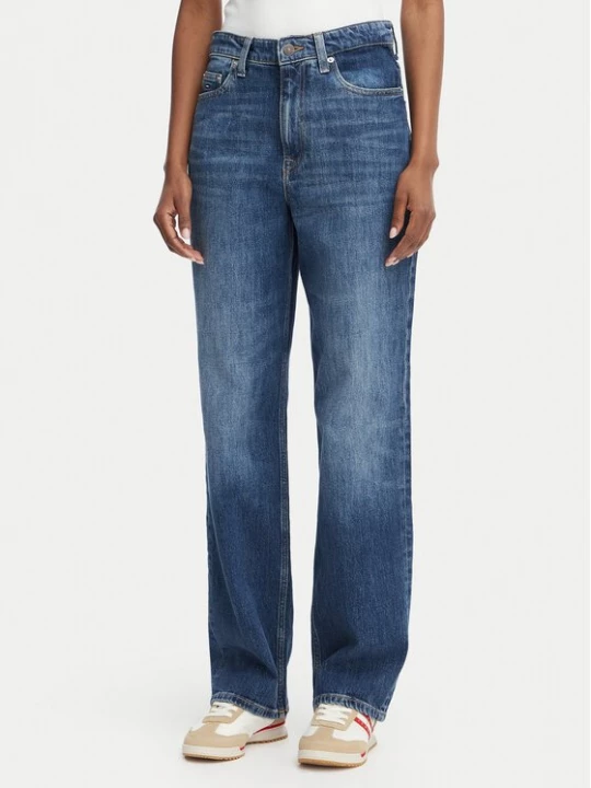 Obrázek produktu Tommy Jeans Jeansy Layla High Rise DW0DW23157 Modrá Straight Leg