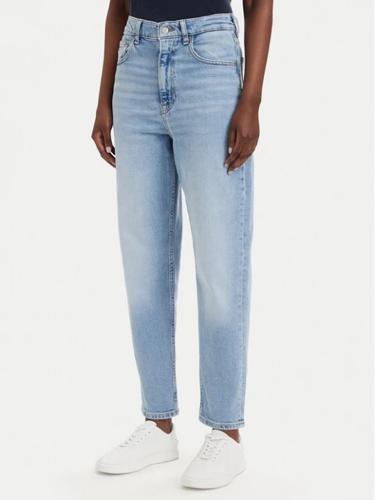 Obrázek produktu Tommy Jeans Jeansy Mom Jean Uh Tpr Bi0112 Co DW0DW20041 Modrá Regular Fit