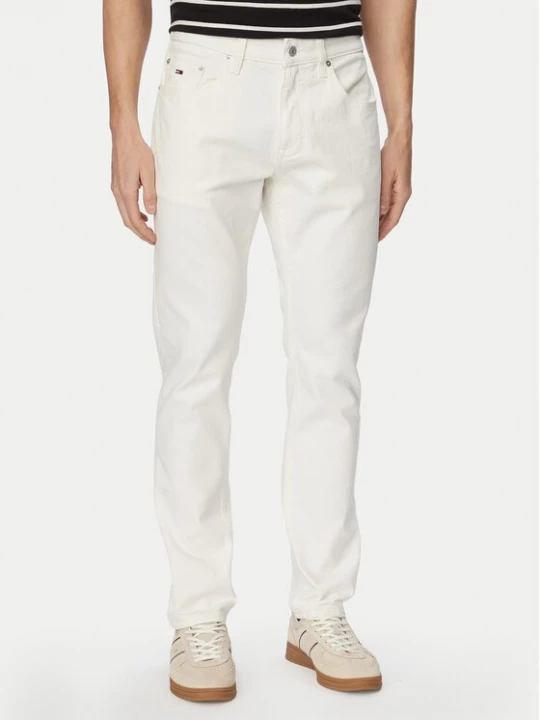 Obrázek produktu Tommy Jeans Jeansy Scanton DM0DM23270 Bílá Slim Fit