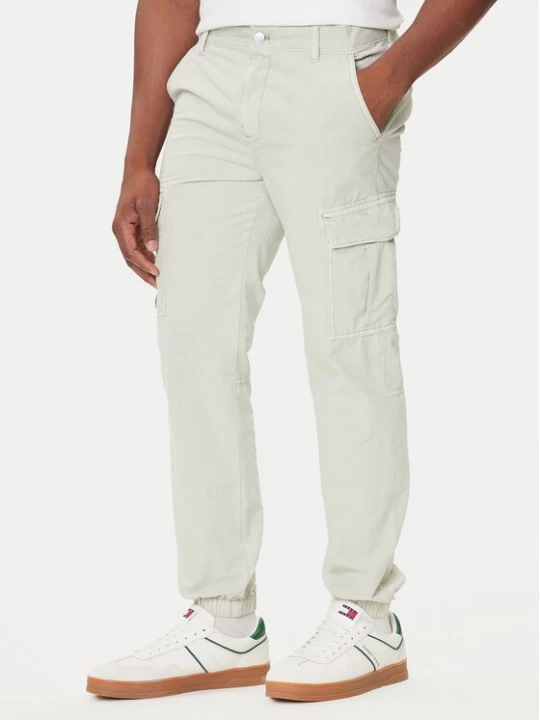 Obrázek produktu Tommy Jeans Joggers kalhoty Austin DM0DM21791 Zelená Slim Fit