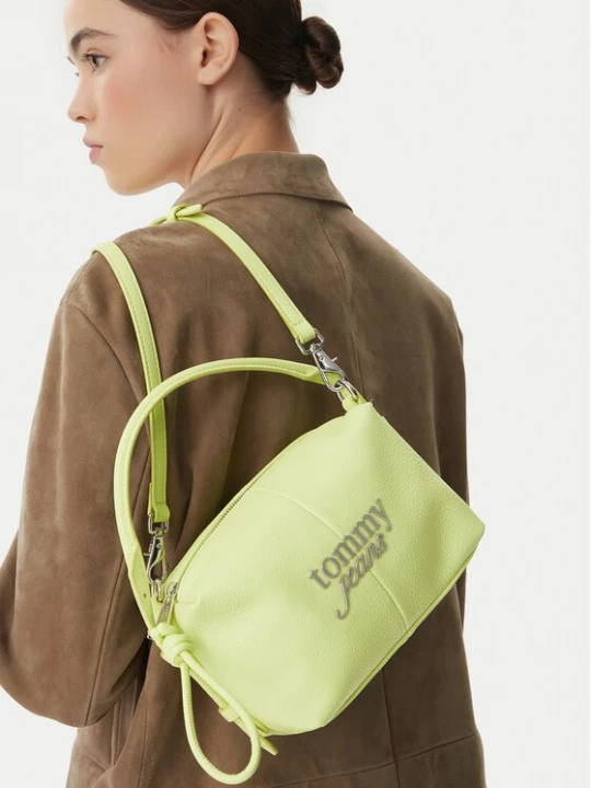 Obrázek produktu Tommy Jeans Kabelka Metal Logo Crossbody Camera Bag AW0AW18470 Zelená